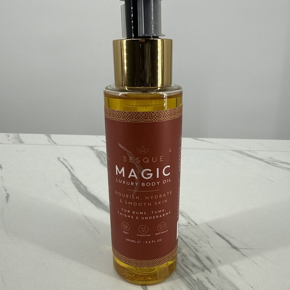 Besque Magic Luxury Body Oil -  Nourish, Hydrate & Smooth Skin 100mL (no Box)